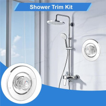 Dusch Trim Kit, för Moen T470 Chateau Dusch Trim Kit, med Ersättningspatron och 104421 Borttagningsverktyg, Escutcheon