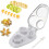 Egg Slicer for Hard Boiled Eggs, 3 Slicing Modes Eggs Dicer, Stainless Steel Egg Cutter, Kitchen Chopper Tool 2