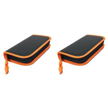 2X Waterproof and Drop Resistant Tool Kits Organize Storage Pouch Tool Case, Tool Organizer, Small Tool Bag, Tool Roll