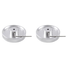 2 Set 250mmx6mm Industrial Aluminum Alloy Measuring Encoder Meter Wheel for Industrial Encoder Accessories Encoder Wheel