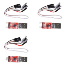 3X CP2102 Module USB Vers TTL Série UART STC Câble de Téléchargement Super Brosse Ligne Mise à Niveau une Type USB Micro-USB 5Pin