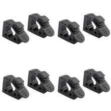 Jack Handle Keeper Shovel Holder Mount, Rubber Clamp Mount Fits 1-1/7Inch to 1-3/7Inch Diameter Tools- 8 Pack