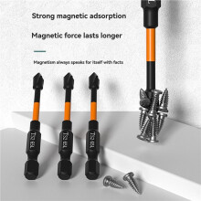 20PCS 50mm PH2 Magnetic Bit Set Phillips Impact Batch Hardness Screwdriver Bit Screw Driver Hand Tool