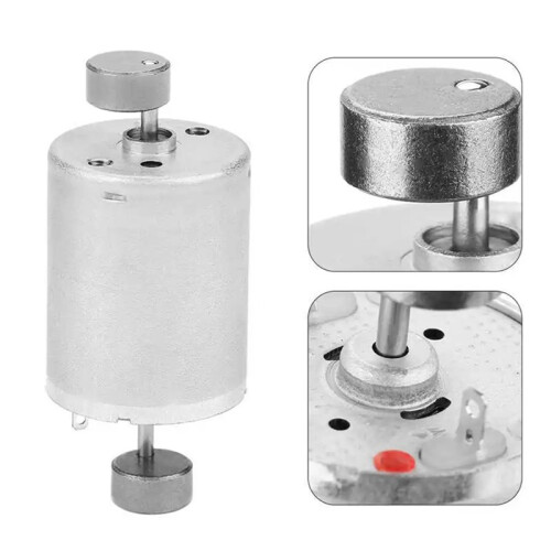 2X 370 Powerful Vibration Motor Multi-Functional Convenient and Dual  Vibration Motor Dc12V Vibration Motor 2