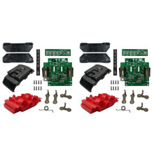 2pcs 5 X 21700 BAT618 5 Core Li-Ion Battery Case PCB Charging Protection Circuit Board Shell for 18V BAT610 BAT609