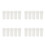 40PC 18650 Battery 4X5 Cell Spacer Radiating Shell Plastic Holder Bracket 18.4mm 2