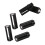 6Pcs Black Battery Holder for 3 x 1.5V AAA Batteries Flashlight Torch 1