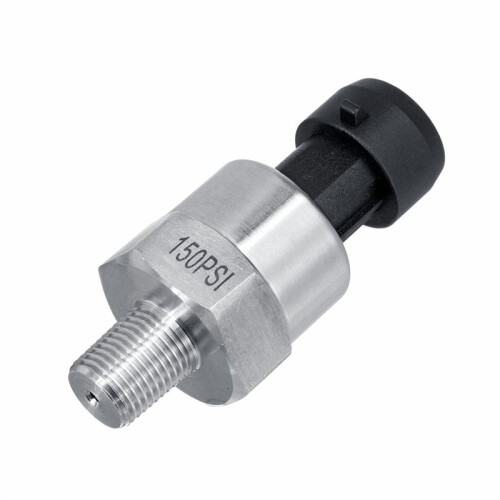 4Pc 150Psi DC5V 1/8NPT Tryckgivare Transmitter Sensor Rostfritt Stål Olja Luft Vatten Bränsle Transmitter 2