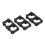 40x 18650 Lithium Battery Double Holder Bracket for DIY Cell Pack Black 5