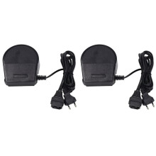 2X Sewing Machine Foot Pedal Sensitive Universal 220V Horseshoe Shaped Sewing Machine Pedal with Power Cord EU Plug