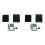2X Solar Panel Power Bank USB Charge Voltage Controller Regulator Power Supply with Case 5-20V Input 5V 2A Output 1
