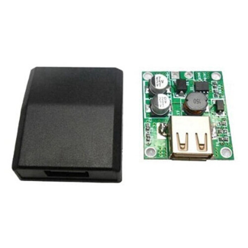 2X Solar Panel Power Bank USB Charge Voltage Controller Regulator Power Supply with Case 5-20V Input 5V 2A Output 2