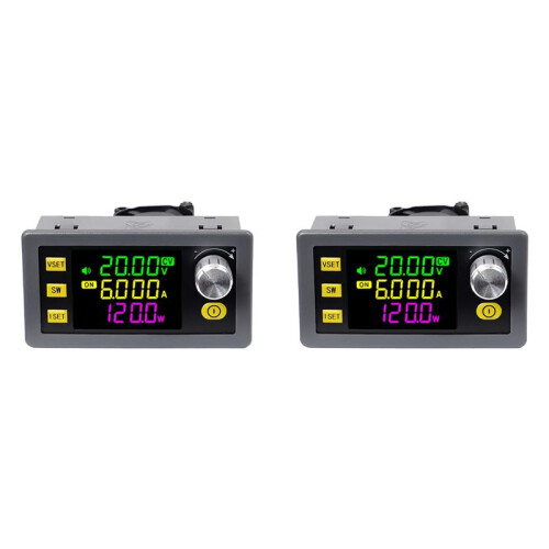 2X New SK120 CNC Buck-Boost  Adjustable Power Supply Constant Voltage and Constant Current Solar Charging Module 1