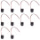 80/Pcs CR2032 Button Coin Cell Battery Socket Holder Case Cover with -OFF  3V Battery Box 4
