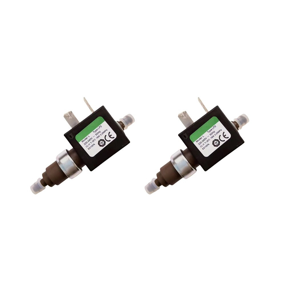 2X New 220V 19W Electromagnetic Pump For Steam Mop Steam Iron Replacement For Ceme E15 19W Self-Priming Water Pump 6032592290594