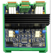 ALLDAQ ADQ-42 V1.5 / programmierbare Stromsenke mit 2 potentialfreien Kanälen / Dauerleistung 15W / Auflösung 1mA (16bit DAC)