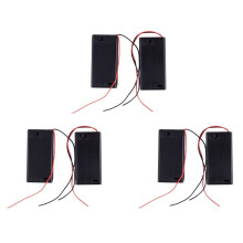 6 X AA 3V Battery Holder Case Box Slot Wired /OFF W Cover