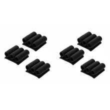 6pcs Universal Self-Adhesive Drill Bit Gripper, Adhesive Bit Gripper,Drill Bit Holder for Impact Driver,Fits Most Drills