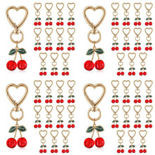 48 Pcs Keychain Bag Purse Charms Handbags Keyrings Gifts for Women Party Favors Accessories