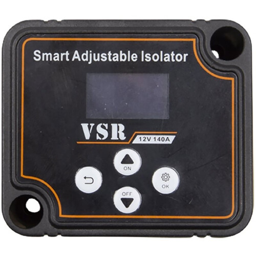 12V 140A Dual Battery  Isolator LCD Display VSR Car Relay Digital Voltage Sensitive Setting Split Charge Relay 2