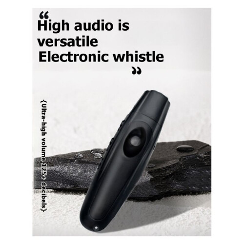 125dB High-Decibel Electronic Lighting Whistle Three-Tone  Whistle for Competition, Referee, , Teaching