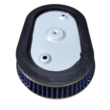 Motorradluftfilter Blaues Element für Touring 17-23 Electra Road Glide King Bob Luftreiniger 29400298 29400299