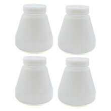 4 Peças Copos de Funil, Copos de Funil para Pulverizadores Eletrostáticos PC02/PC03, Copos para Revestimento em Pó para Pintura em Pó