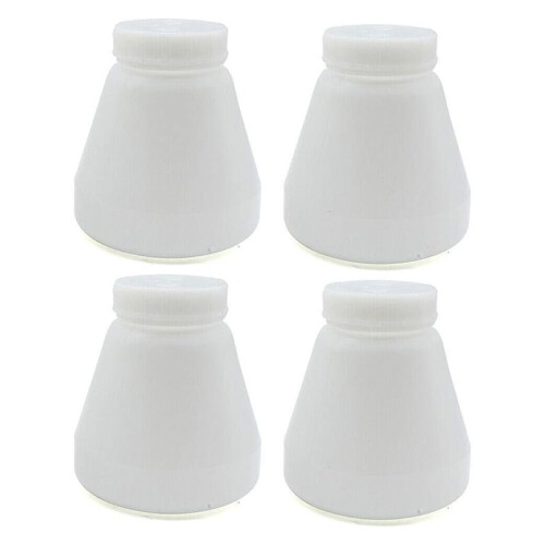 4PCS Bottles Hopper Cups,PC02/PC03 Electrostatic Sprayers Hopper Cups,Powder Coating Cups for Powder Paint Coating