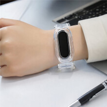 For Air Glacier TPU Wristband Watch Strap Transparent Protective Case Sports Wristband Transparent
