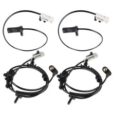 4PCS New Front Rear Left Right ABS Wheel Speed Sensor 56044146AA 56044144AB for Commander Grand Cherokee 2006-2010