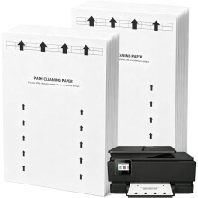 25-Pack Druckerreinigungstücher 8,5 X 11" - Entfernt Tinte, und Schmutz für Laser- und Tintenstrahldrucker, Scanner und Kopierer