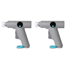 2X Cordless Hot Glue Gun with LED Light Lithium Battery Temperature Display DIY Household Tools
