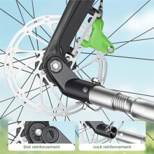 Engate de Reboque para Bicicleta, Acessório de Reboque Pesado para Trailers de Carga, Conector de Engate de Trailer de Bicicleta