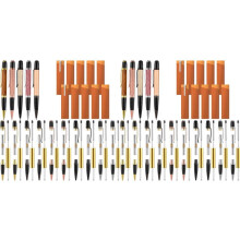 20 Set Pen Making Kit Include 20 Woodturning Pen Kit 20 Elegant Covers for DIY Pen Making Classroom Teacher Student Gift
