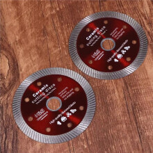 5 Stuks Turbo Snijdisk Set voor Haakse Slijper Porselein Tegel Keramiek Marmer Zware Constructie Zaagschijven