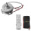 Universal Ceiling Fan Remote Control Kit DC24V 30W with 7508 Motor 6-Speed Timing Function Replacement Remote 2