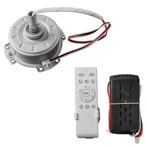 Universal Ceiling Fan Remote Control Kit DC24V 30W with 7508 Motor 6-Speed Timing Function Replacement Remote