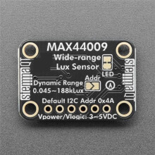 MAX44009 Lux Sensor Breedbereik Lux Sensor 0.045-188000 Lux I2C Interface voor Adafruit 6490
