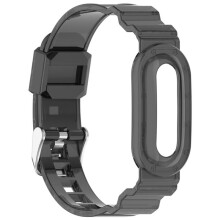 Voor  voor  Air GlaCier TPU Polsband Horloge Band Transparante Beschermende Case Sport Polsband Transparant Zwart