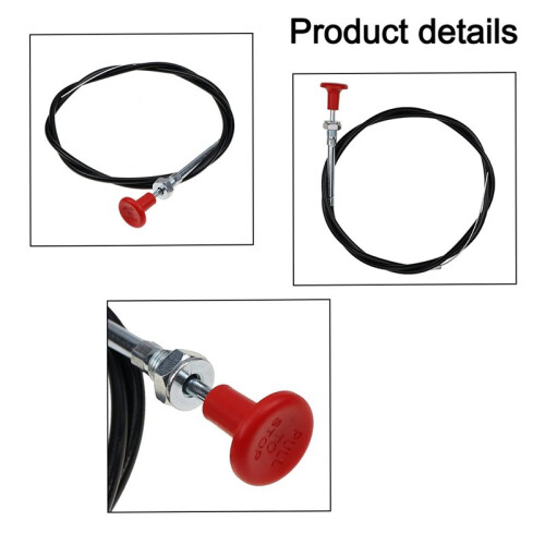 Fuel Shut Off Cable E5NN9C331EA E5NN9C331EA 83954545 Cable for  Tractor Series 2000, 2600, 3000