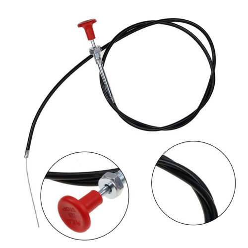 Câble de Coupure de Carburant E5NN9C331EA E5NN9C331EA 83954545 pour Tracteurs pour  Séries 2000, 2600, 3000 2