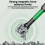 Magnetic PH2 Screwdriver Bits Set High Torque Anti-Impact Hex Shank Drill Driver Bits 50mm & 65mm Size Kit 4