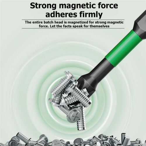 Magnetic PH2 Screwdriver Bits Set High Torque Anti-Impact Hex Shank Drill Driver Bits 50mm & 65mm Size Kit 2