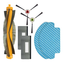 Para para Deebot M80 /M80 Pro DT85 DT83 DM81 DM85 Piezas de Cepillo Lateral Principal, Filtro Hepa y Mopa (7 Piezas)
