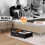 Under Bed Storage with Wheels Rolling Underbed Organizer with Clear Lid & Dividers 6
