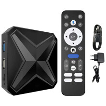 TV Box Q1MINI+Dual UI Interface dla Android 14 ATV RK 3518 dla Assistant 8K Video 4k HDR10 Odtwarzacz Multimedialny z Wtyczką EU