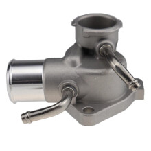 Aluminium Kühler Füllstutzen Kühlthermostat Gehäuse Abdeckung Wasser Auslass 1633154111 16331-54111 für