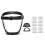 4X Work Protection Mask Full Face Protector Shield Transparent Facial Protector Face Dustproof with 40 Filter Black 2