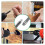 Damaged Screws Extractor Set Remover Drill Bits for Broken Stripped Screws Bolts with Socket Adapter Extension Holder 4