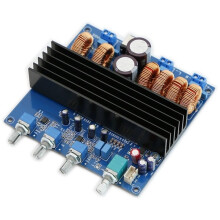 TDA7498E 2.1 Digital HIFI Power Amplifier Board 100W+100W+200W Class D Audio DC24V High Power Subwoofer Amplifier Module